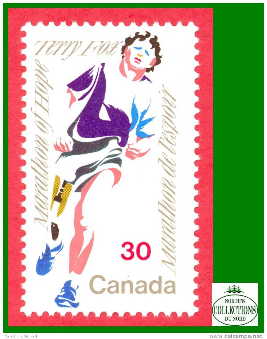 Canada,  Terry Fox - # 915 - Scott - Unitrade - Mint / Neuf - Neufs