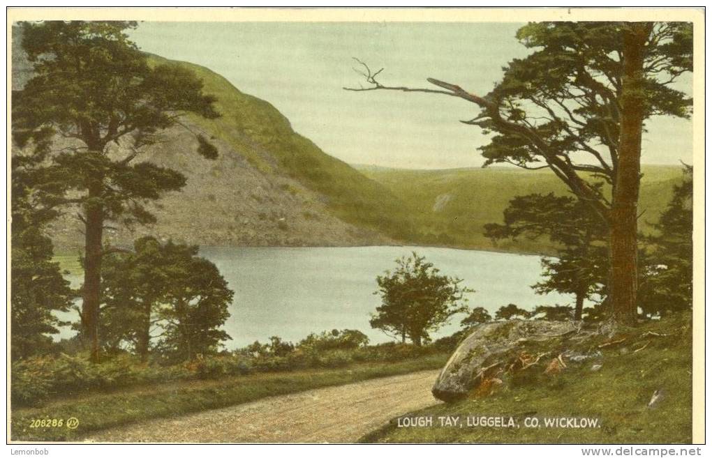 Ireland – Lough Tay, Luggela, Co, Wicklow, Early 1900s Unused Postcard [P5519] - Wicklow