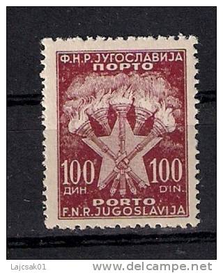 Yugoslavia 1951. Mi.P 107  MNH - Ongebruikt