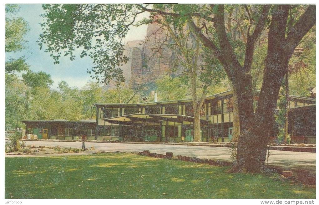 USA – United States – Zion Lodge, Zion National Park, Utah, Unused Postcard [P5538] - Zion