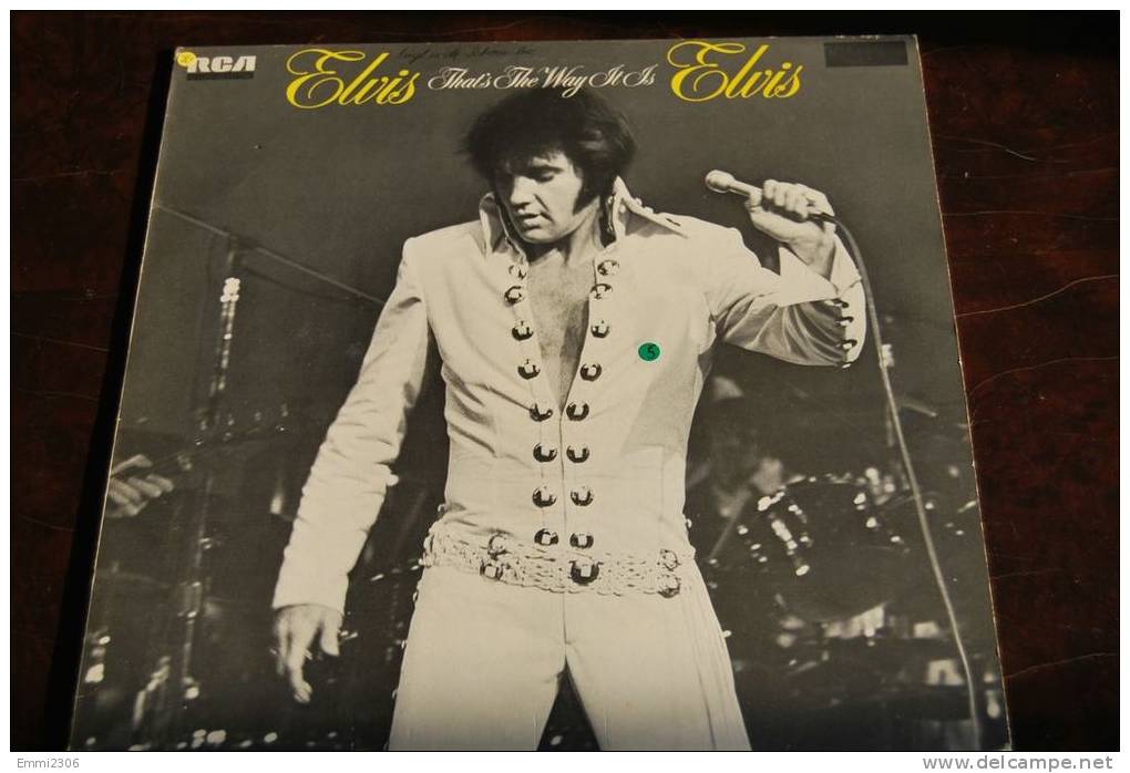 ELVIS THAT'S THE WAY IT IS ELVIS   LPS-4445 - 1970  Printed In Germany  (9) - Rock