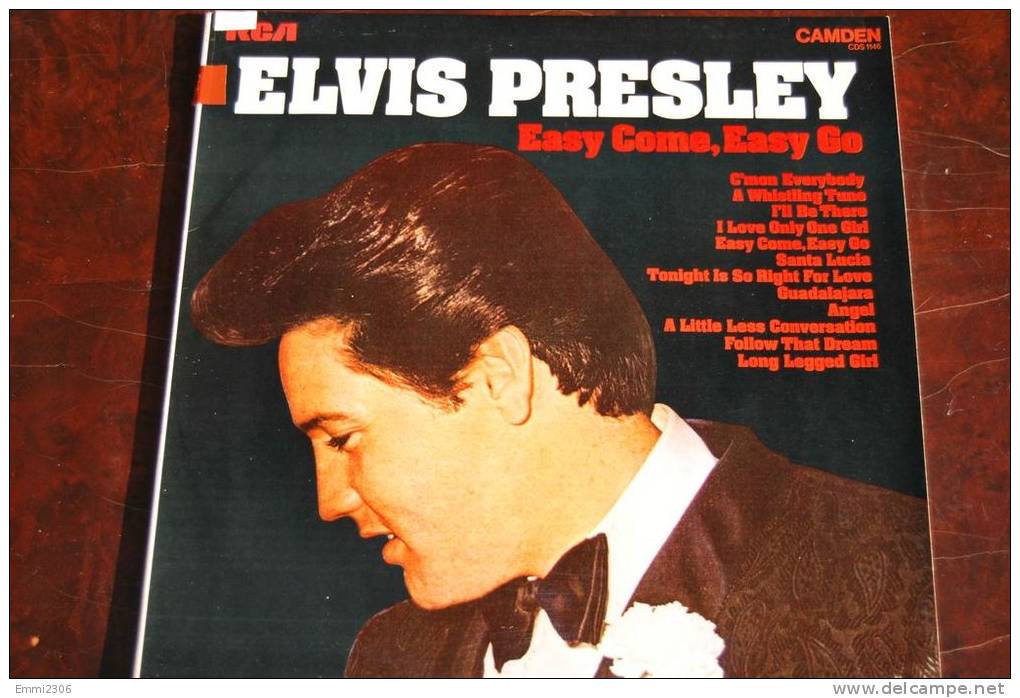 Elvis Presley Easy Come, Easy Go Candem CDS 1146   Printed In ENGLAND  (12) - Other & Unclassified