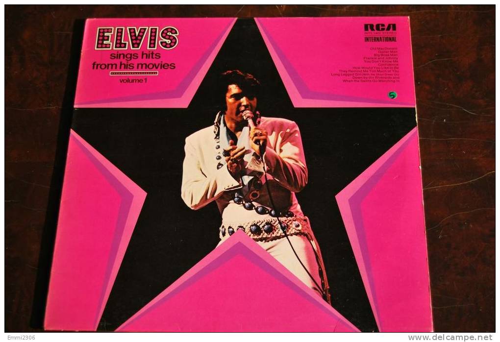 ELVIS  SINGS HITS FROM HIS MOVIE - INTS 1402 Volume 1/  1972 Printed In Germany  (17) - Sonstige & Ohne Zuordnung