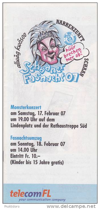 Liechtenstein Monsterkonzert & Fasnachtsumzug 2006. Guide - Sonstige & Ohne Zuordnung