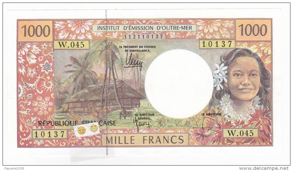 Polynésie Française / Tahiti - 1000 FCFP - W.045 / 2011 / Signatures Barroux-Noyer-Besse - Neuf / Jamais Circulé - Territoires Français Du Pacifique (1992-...)