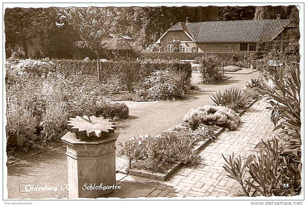 AK Oldenburg I. O. Schloßgarten 13. 3. 59 - 20 (23) OLDENBURG (OLDB) 3 H Nach Hamburg Mit 1 X 10 PF DEUTSCHE BUNDESPOST - Oldenburg (Holstein)