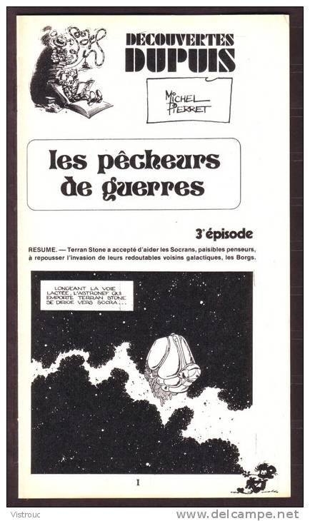 "Les Pêcheurs De Guerre - épisode 3" De M. Pierret - Supplément à Spirou 1956 - Découverte DUPUIS. - Spirou Magazine