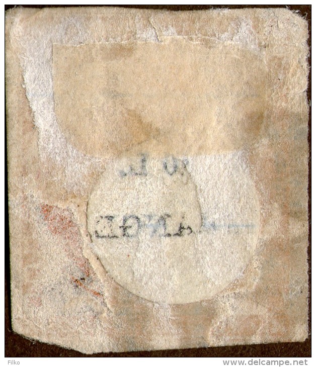 Hermes,1868,10 L. ,Scott#26,used As Scan - Oblitérés