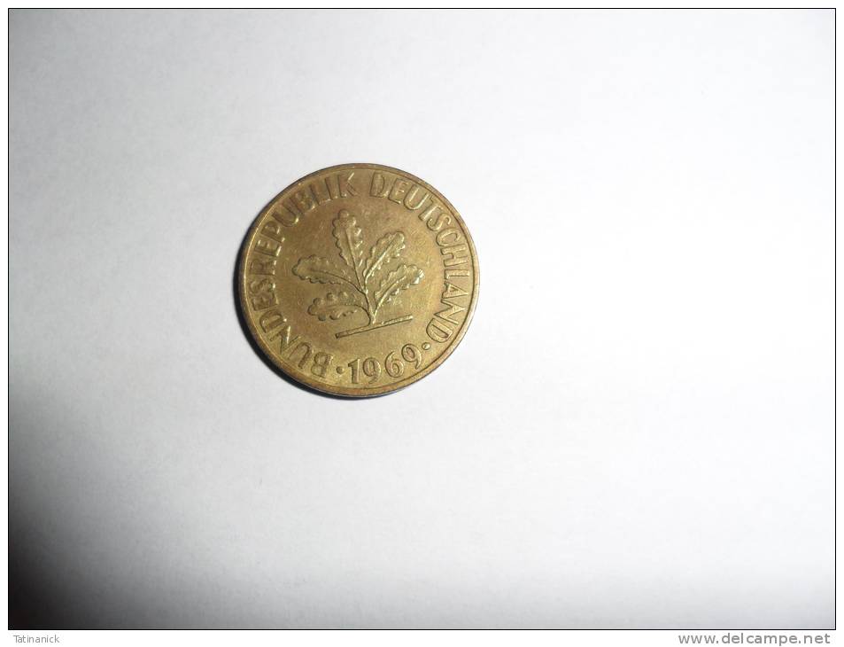 10 Pfennig 1969 G - 10 Pfennig