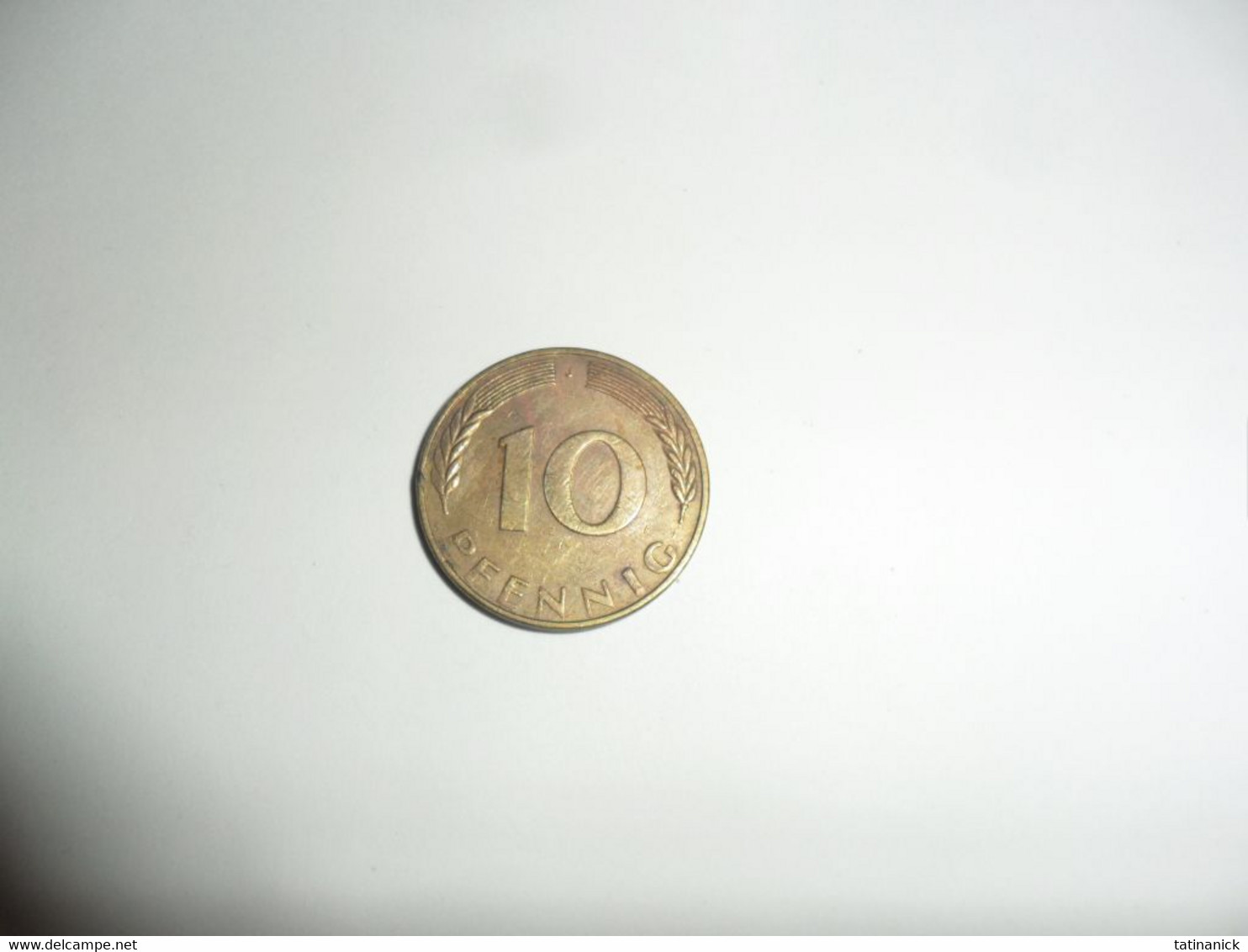 10 Pfennig 1970 J - 10 Pfennig