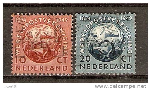 Nederland 1949  75 Jahre UPU (o) Mi.544-545 - Usados