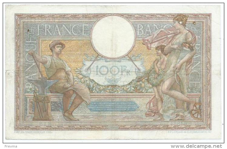 Billet 100 Francs Olivier Merson OX.16.2.1939.OX - 100 F 1908-1939 ''Luc Olivier Merson''