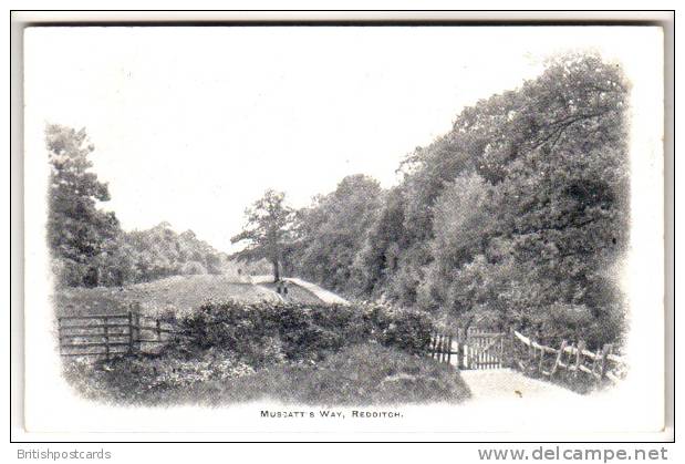 Worcestershire - Redditch, Muscatt's Way - Postcard - Autres & Non Classés