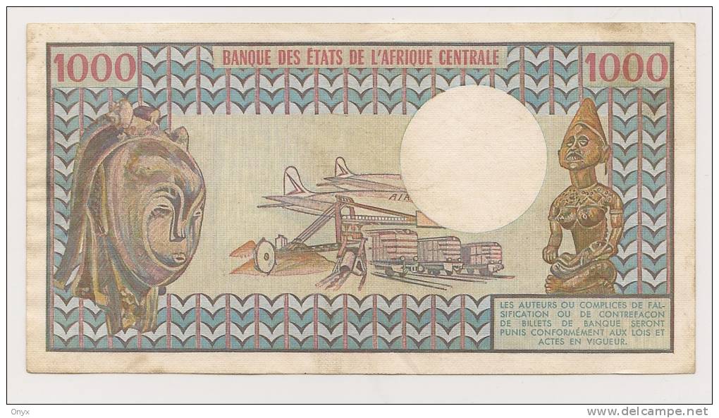 AFRIQUE / AFRICA / TCHAD - 1000 FRANCS 1980 - Chad