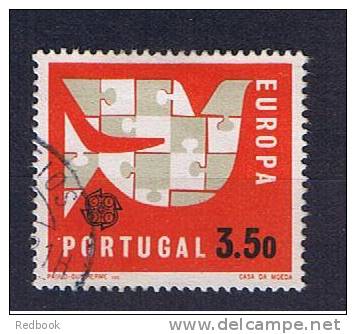 RB 758 - Portugal 1963 Europa 3$50 Fine Used Stamp - Stylised Bird - Oblitérés