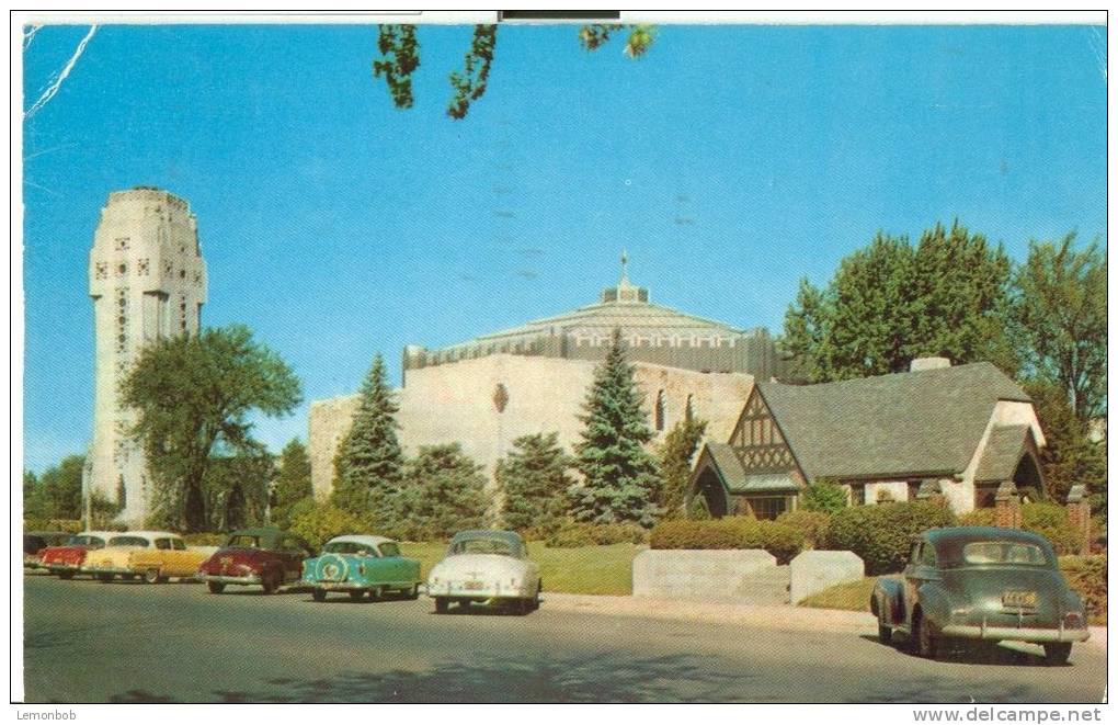 USA – United States – The Shrine Of The Little Flower Royal Oak, Near Detroit, Michigan, 1958 Used Postcard [P5602] - Detroit