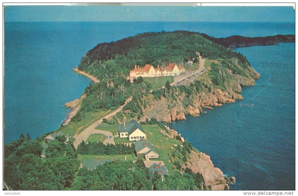 Canada – Aerial View Of Keltic Lodge, Cape Breton Highland, Nova Scotia, 1967 Used Postcard [P5608] - Cape Breton