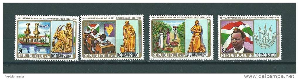 Burundi: 949A/ D **  (Non Emis) - Unused Stamps