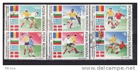 Roumanie 1990 - Yv.no.3878-83 Obliteres,serie Complete - Gebraucht