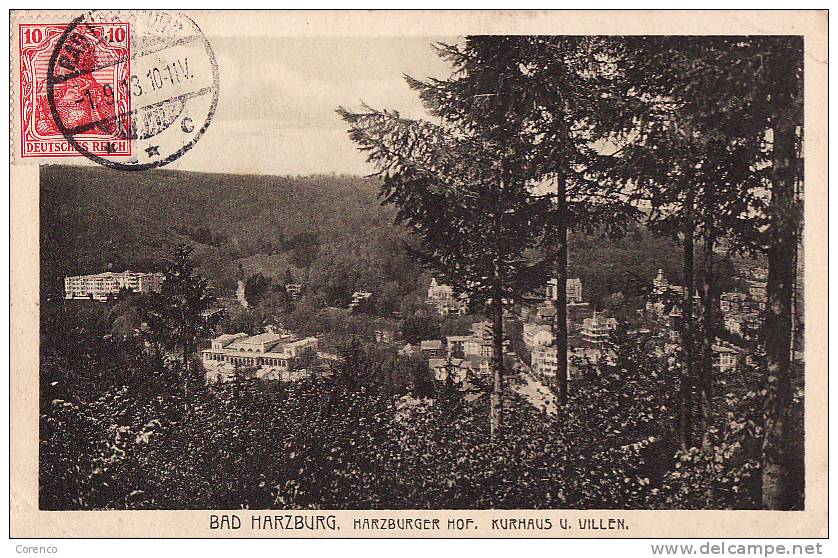 7136  BAD HARZBURG    Circulée 1913 - Bad Harzburg