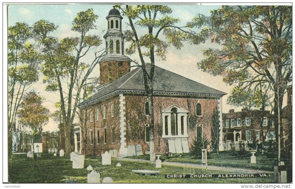 USA – United States – Christ Church, Alexandria, Va, Early 1900s Unused Postcard [P5643] - Alexandria