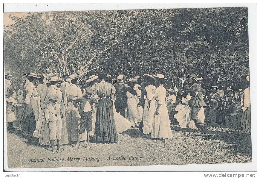 AAS 569/  CPA -AMERIQUE-??? AUGUST HOLIDAY MERRY MAKING A NATIVE DANCE - Kansas City – Kansas