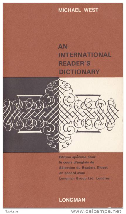 An International Reader´s Digest Dictionary Sélection Du Reader´s Digest 1972 - Dictionaries