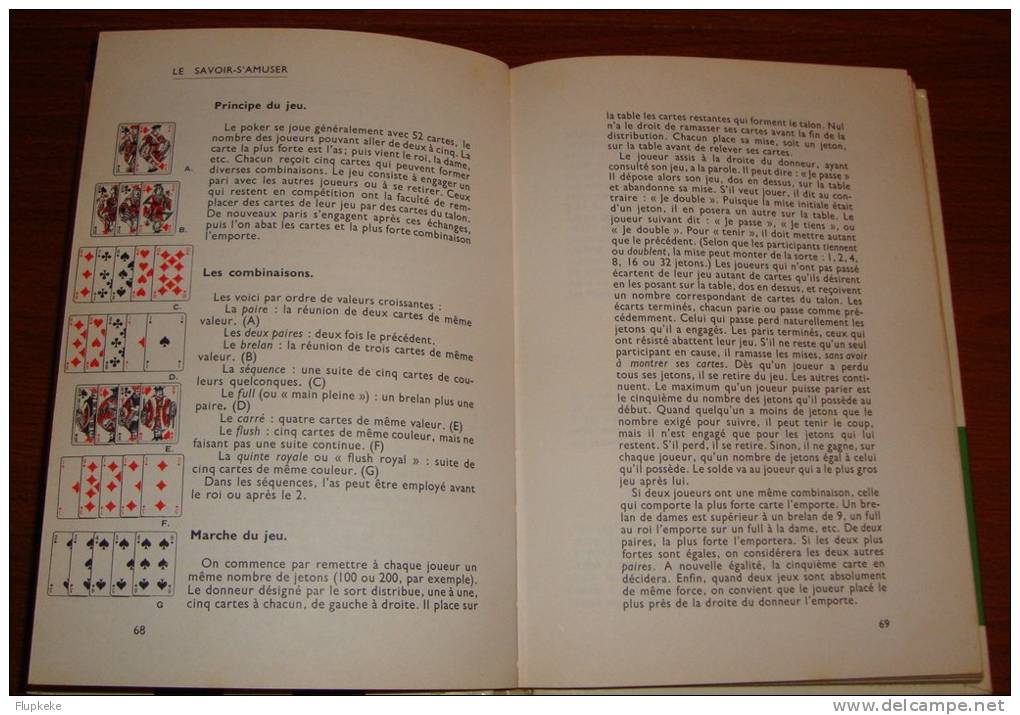 Le Savoir-s´amuser Tome 2 Jeux D´Intérieur Claude-Marcel Laurent Éditions Femmes D´Aujourd´Hui 1966 - Juegos De Sociedad