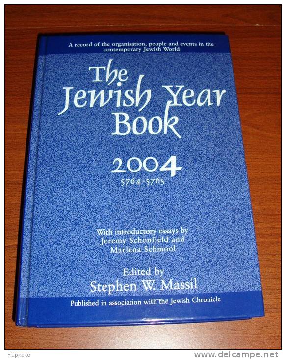 The Jewish Year Book 2004 Jewish Chronicle Stephen W. Massil Valentine Mitchell Publications 2004 - 1950-Heden