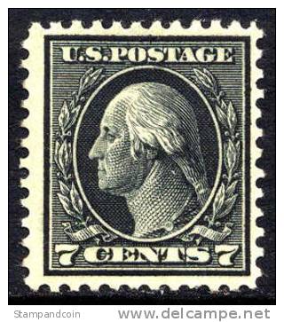 US #507 Mint Hinged 7c Washington From 1917 - Unused Stamps