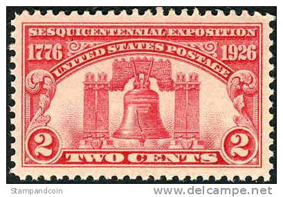 US #627 SUPERB Mint Never Hinged Sesquicentennial Expo Issue From 1926 - Neufs