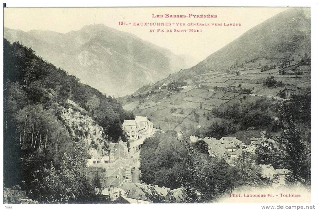 France Eaux-Bonnes Pic De Saint-Mont Les Basses-Pyrenees - Eaux Bonnes