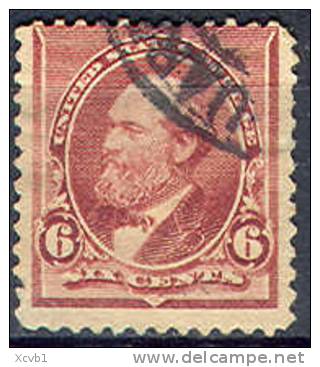 # United States   224, Used,   SCV$25.00  (us224-2 - Used Stamps