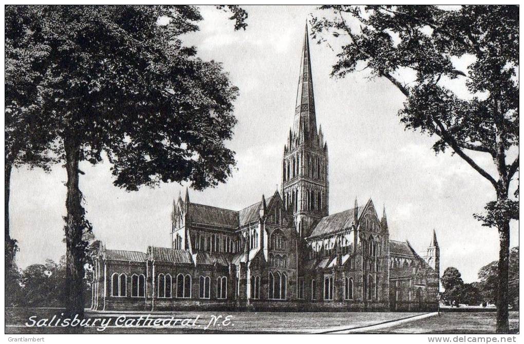 England - Wiltshire, Salisbury Cathedral, Frith's, Unused - Salisbury