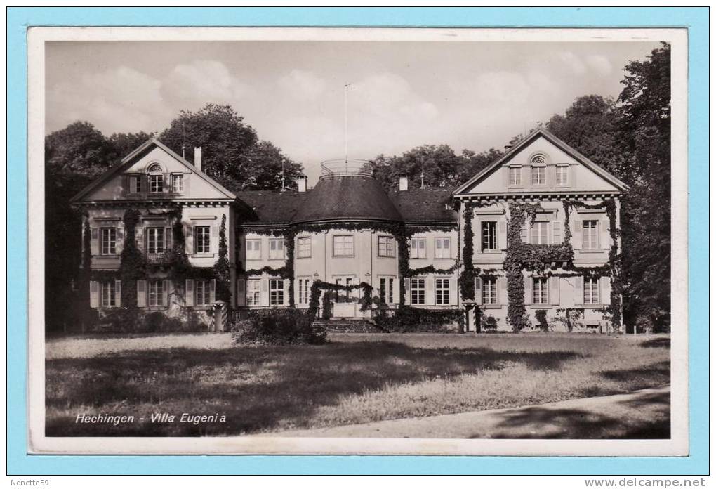 HECHINGEN - Villa Eugénia - Cantonnement Militaire Français ( Carte Photo ) - Hechingen