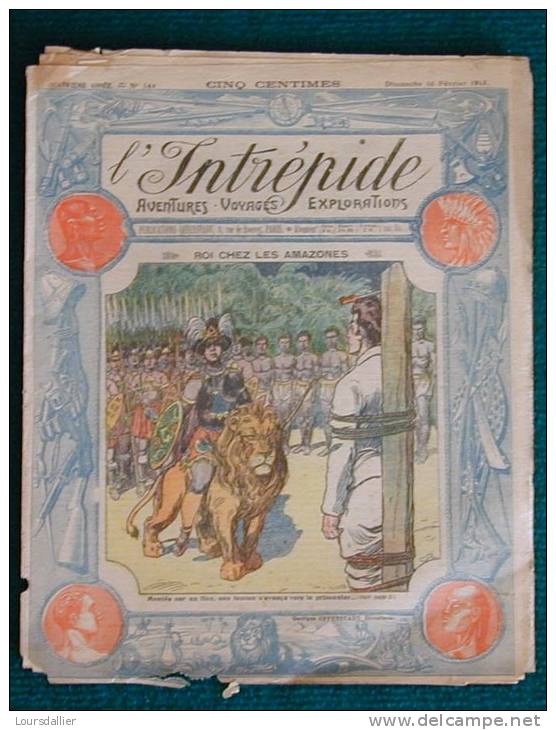 L'INTREPIDE N°144 DU 16 FEVRIER 1913 - Autres & Non Classés