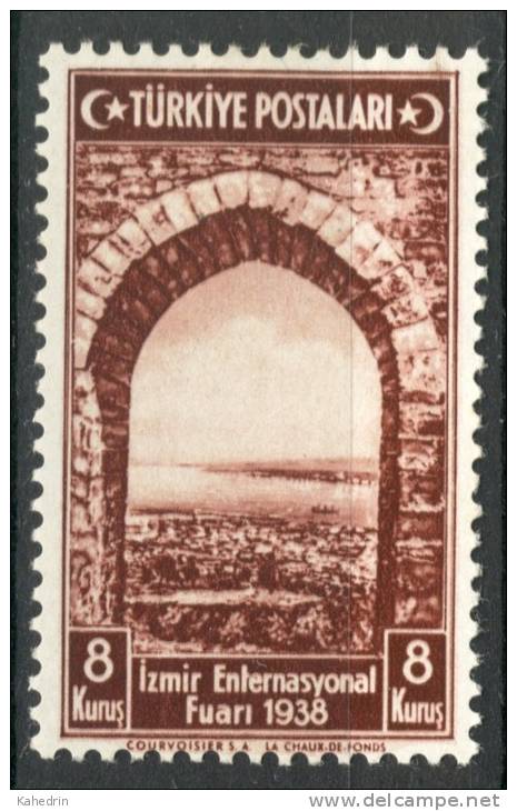 Turkey/Turquie/Türkei 1938, Izmir Fair - Portal *, MLH - Nuovi