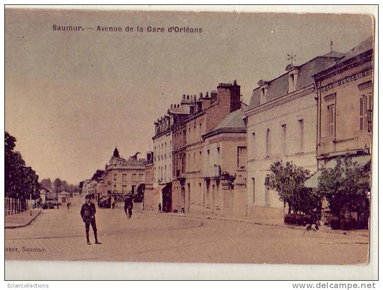 Saumur...Avenue De La Gare D'Orléans - Saumur