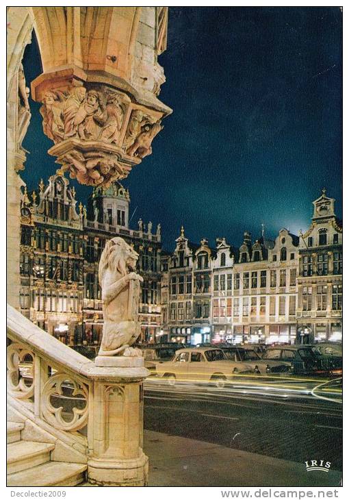 B30919 Bruxelles Illumination Grand Place Not Used Perfect Shape - Bruselas La Noche