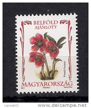 Hungary 2011. Definitive Flowers MNH - Ongebruikt