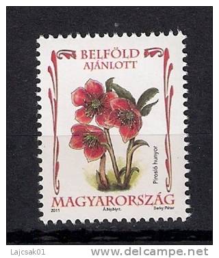 Hungary 2011. Definitive Flowers MNH - Nuovi