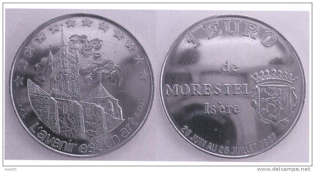 Euros Temporaires : Euro De Morestel (Isère-38), Dauphiné - France