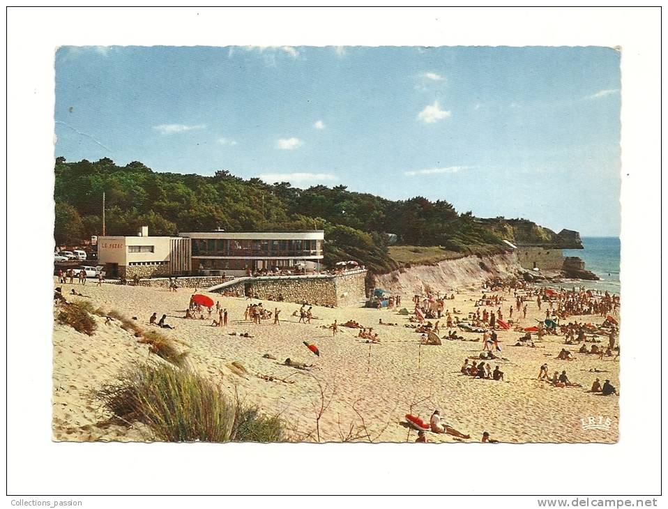 Cp, 17, St-Georges-de-Didonne, La Plage Et Le Suzac, Voyagée 1967 - Saint-Georges-de-Didonne