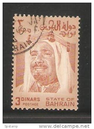 Bahrain 1976 Sheikh Definitives - 3 Dinar VFU Cds - Bahreïn (...-1965)