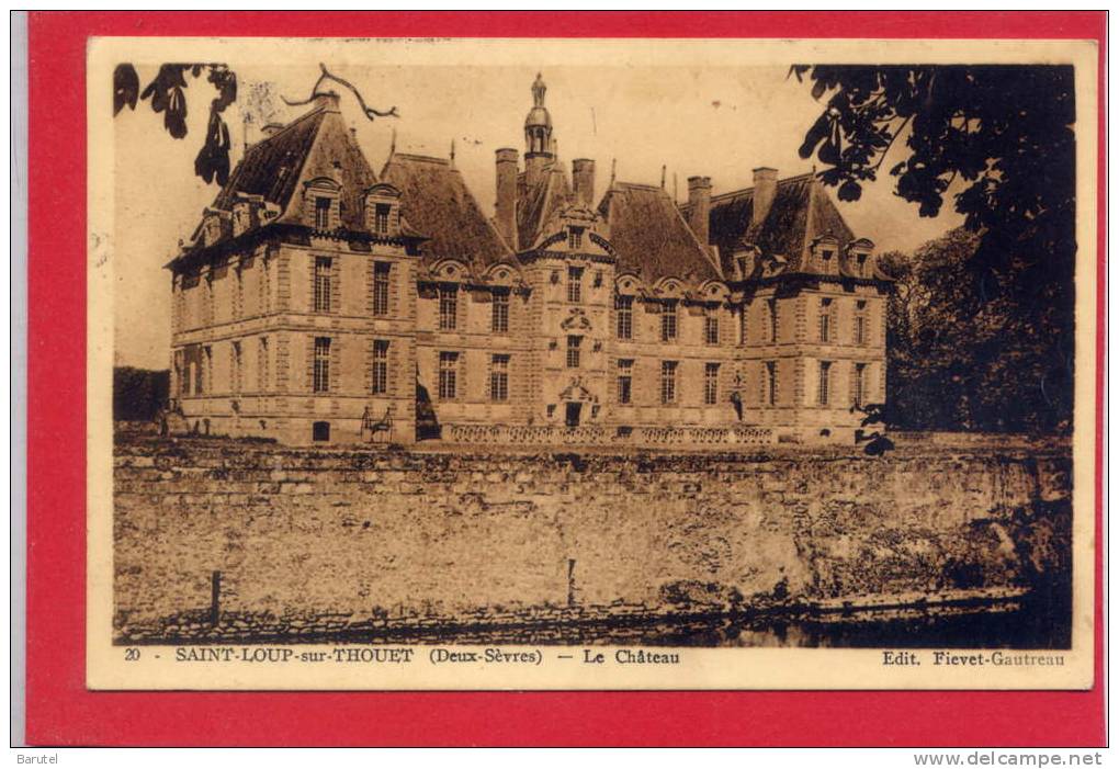 SAINT LOUP SUR THOUET - Le Château - Saint Loup Lamaire