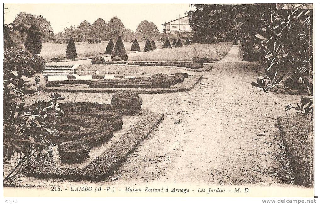 CAMBO MAISON ROSTAND  Les Jardins - Cambo-les-Bains