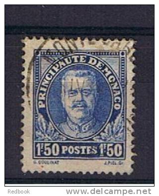 RB 759 - Monaco 1933 Prince Louis II - 1f50  Blue - Fine Used Stamp - Autres & Non Classés