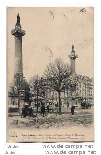 75 PARIS 20 - Les Colonnes Du Trone - Cours De Vincennes - Paris (20)