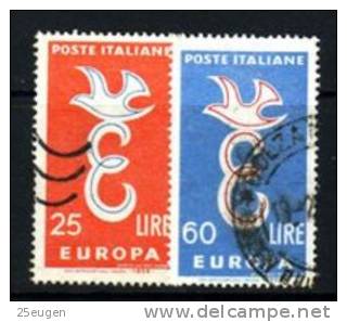 ITALY 1958 EUROPA CEPT  USED - 1958