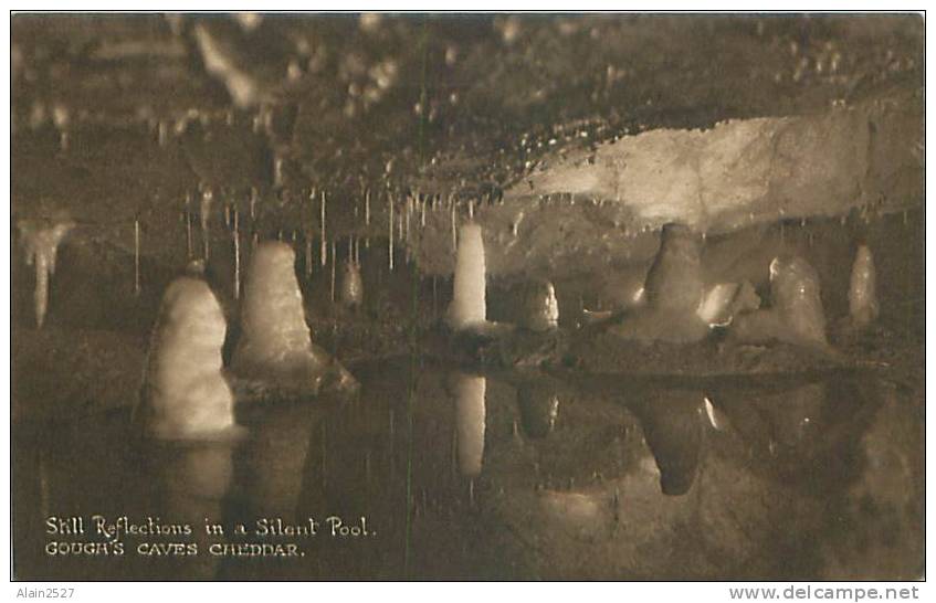 CHEDDAR - Still Reflections In A Silent Pool  - Gough's Caves (William Gough, Cheddar) - Cheddar